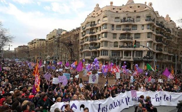 Manifestación De Hoy En Barcelona Horario Y Recorrido De La Manifestación Del 8 De Marzo En 